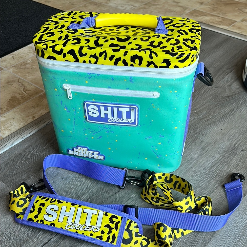 Leopard Print Cooler Bag